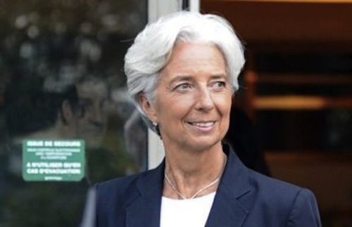 Chistine Lagarde et le défi grec