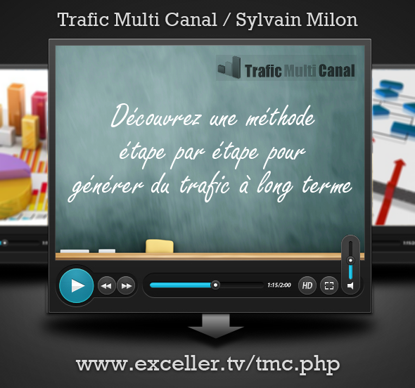 Trafic Multi Canal : La Formation de Sylvain MILON pour augmenter le trafic de votre site web ou blog