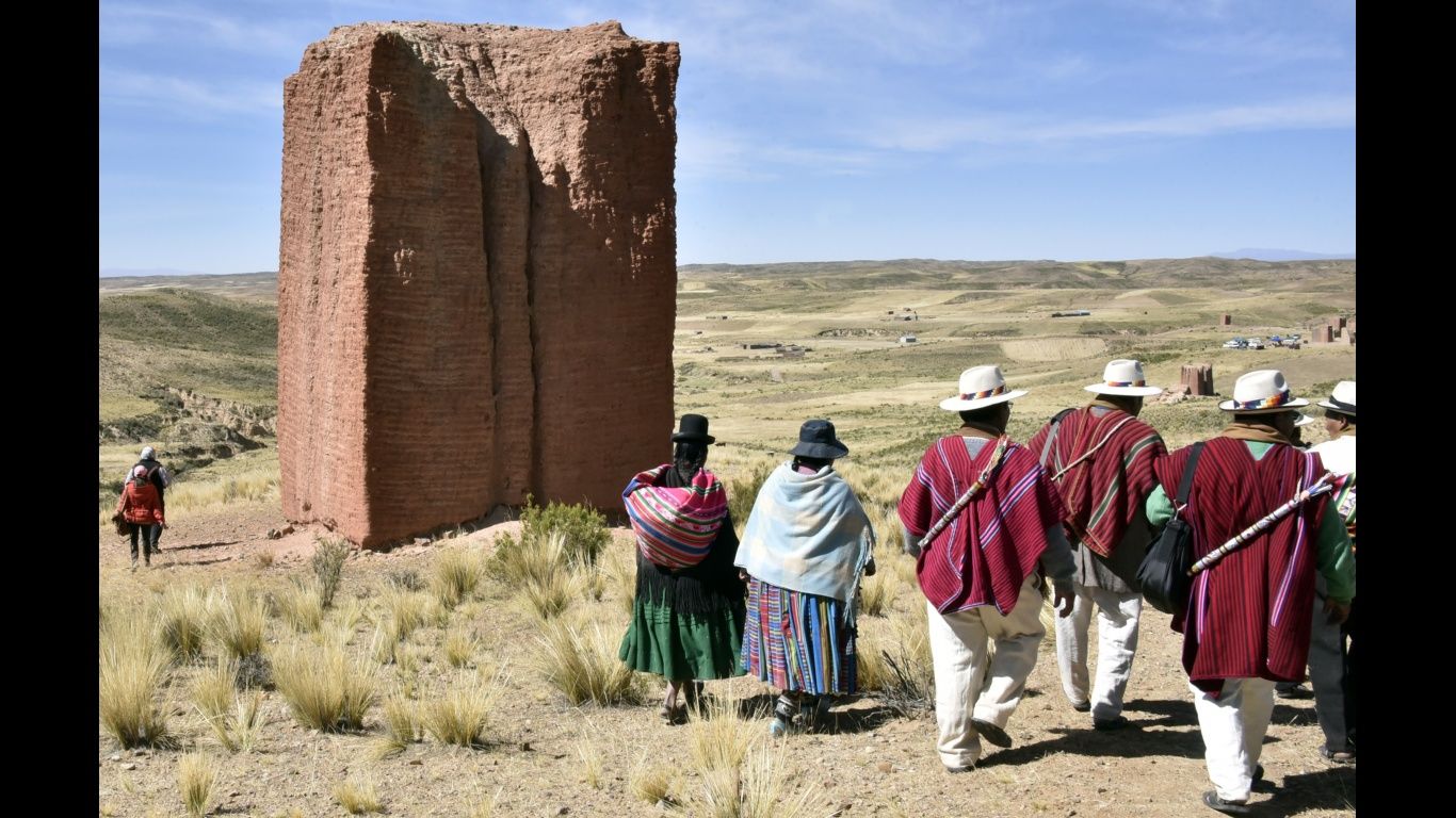 Chullpares parc national du Sajama Bolivie