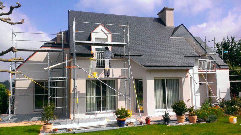 ravaler la façade de sa maison