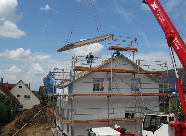 projet de construction à un professionnel