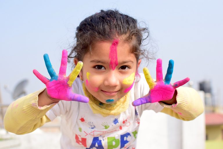 Découvrez le kit de peinture pour les enfants