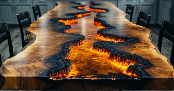 Découvrez la tendance du bois brûlé vernis pour vos meubles et surfaces